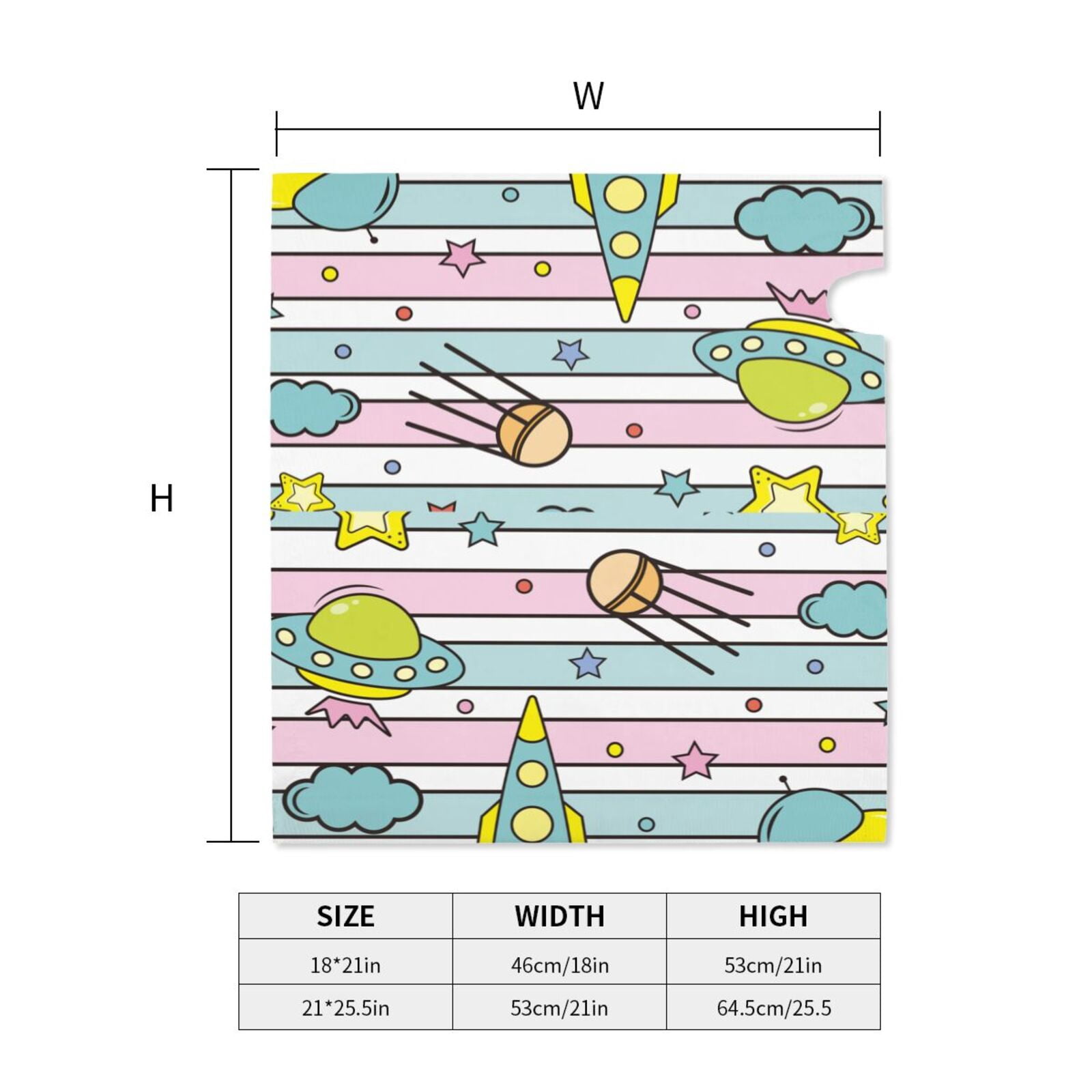 Xecao Space Doodle for Mailbox Cover with Magnetic Strips, Waterproof and Sunscreen, Adds a Decorative Touch to Your Garden Yard.
