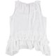 thumbnail image 2 of Blusa de punto con volantes para mujer bar III blanca mediana, 2 of 2