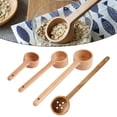 thumbnail image 4 of Wooden Measuring Spoon Tea Coffee Scoop Sugar Spice Long Handle 60ml, 4 of 12
