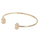thumbnail image 2 of Pulseras Mujer con Piedras Naturales LuckyLy, Cuarzo Rosa, Lapislázuli o Turquesa, Baño de Oro 18k, Modelo Ivy rosa UNITALLA, 2 of 4