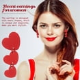 thumbnail image 1 of GAXIRE 1Par Pendientes Colgantes Con Accesorios De Para Mujer, 1 of 6