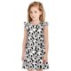 thumbnail image 1 of Fotbe Cute Panda Face Vestido de Dormir para Niñas de 3 a 10 Años, Mangas Cortas, Estilo Princesa, Pijama Camisón con Mangas Voladas-Large, 1 of 6