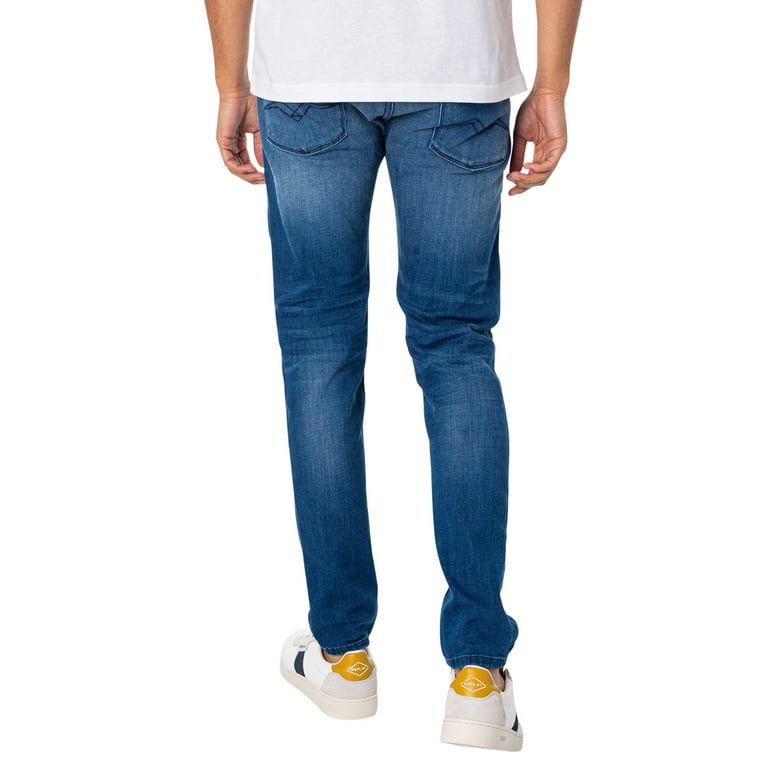 Blue Anbass Jeans, Slim Replay
