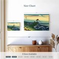 thumbnail image 4 of Elephant Stock Kajikazawa In Kai Province Wall Art - Horizontal Canvas Wall Art - Living Room Wall Decor - Nature Canvas - Gray And Blue Decor By Hokusai - 12" x 8", 4 of 8