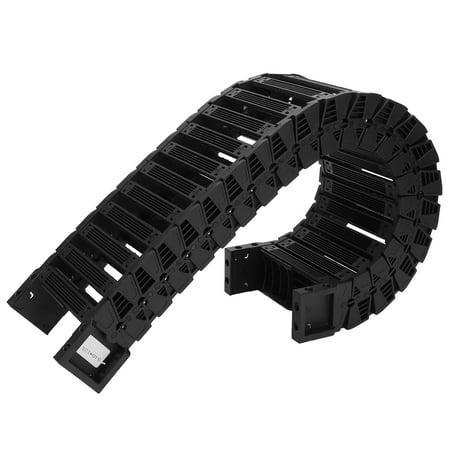 

Cable Drag Chain Industrial Supplies 0.7/1meter Nylon 66 Nylon Drag Chain Silent Series Towline For Cnc Machine Tools Robotic Arms S40 X 125 1 Meter