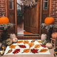 thumbnail image 5 of Non-Slip Maple Leaf Area Rug - Plush Bathroom Mat Absorbent Kitchen Floor Decor Fall Home Accent Skid-Proof Cushioned Mat Gift(A), 5 of 6
