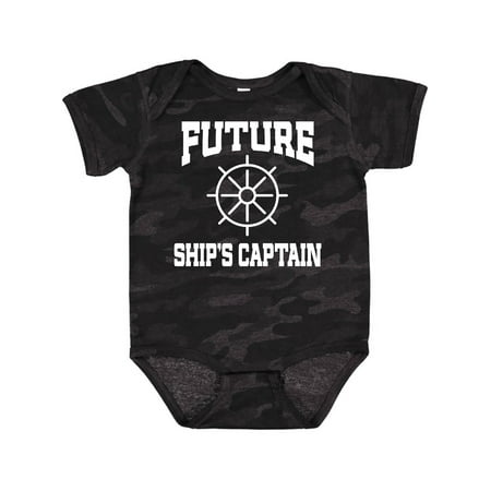 

Inktastic Future Ships Captain Gift Baby Boy or Baby Girl Bodysuit