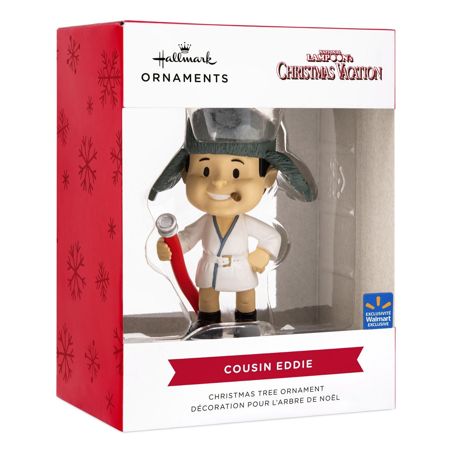 Décoration Hallmark de Noël (Cousin Eddie, Le sapin a des boules)