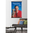 thumbnail image 2 of Mister Rogers - As You Are Wall Poster with Wooden Magnetic Frame, 22.375" x 34", 2 of 4