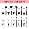 thumbnail image 3 of Makeup Brushes Set Gifts for Women: Gifts for Teen Girls Wife Sister 13 Pcs Premium Kit with Foundation Concealer Blush Sponge Profional Beauty Accories Birthday Christmas Stocking Stuffers, 3 of 8