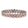 thumbnail image 6 of Efulgenz Crystal Tear Drop Peach Color Bangle Bracelet Indian Oxidized Jewelry Boho Bohemian Faux Kundan Bangle Bridal Wedding Jewelry Indian Bangle Set for Women (4 Pcs) Size 2.4, 6 of 7