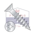 thumbnail image 2 of #8 x 3" Deep Thread Wood Screws | Flat Square-Phillips | NO Nibs | Type 17 Pt | 2/3 Thread Partially Threaded | Steel | Zinc (Quantity: 1600), 2 of 2
