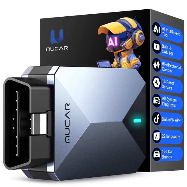 Escáner OBD2 mucar BT200 MAX Bluetooth asistido por IA