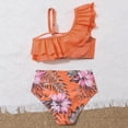 thumbnail image 6 of Baozhu Family Matching Swimsuits Two Piece Swimwear Floral Printed Bathing Suits Swimwear and Swim Trunks Sets, 6 of 8