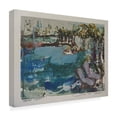 thumbnail image 4 of Canvas Wall Art - Erin McGee Ferrell 'Bahrain Bay I' Wall Art for Living Room, Bedroom, or Office Décor by Trademark Fine Art - 24 x 18 Inches, 4 of 4