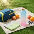 thumbnail image 5 of Sports Water Bottle, Large Capacity Frosted Blue, 1 Piece, Suitable for Outdoor Fitness Sport, 5 of 5