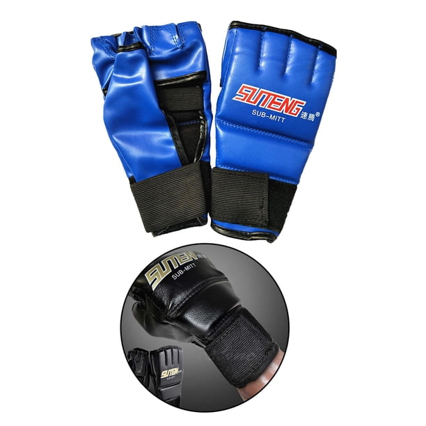 Guantes de boxeo, guantes de medio , guantes de entrenamiento para Adultos 1 shamjiam Guantes de entrenamiento de boxeo