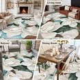 thumbnail image 5 of Magnolia Blossom Area Rugs 8'x10', Small Throw Rugs for Living Room Patio, Spring White Floral Flowers Farmhouse Green Indoor Outdoor Rug Non-Slip Low Pile Carpet Runner Reversible Floor Mats, 5 of 8