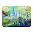 thumbnail image 1 of Carolines Treasures MW1217RUG St Louis Cathedrial Across the Square Machine Washable Memory Foam Mat, 1 of 4