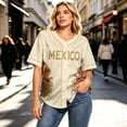 thumbnail image 6 of 2026 New Mexico Soccer Jersey Women, Mexican Jersey Soccer Henley Button Placket, Jersey De Mexico Crew Neck Short Sleeve Football Shirt, Athletic Training Uniform for Adult, 6 of 7