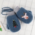 thumbnail image 4 of Navidad Para Niños, Conjunto De Guantes Y Bufanda, Gorro De Punto Grueso Cálido Para Invierno, Gorro De Lana, Regalos Para Niños Y Niñas Guardurnaity HA046193-01, 4 of 6
