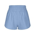 thumbnail image 3 of Womens Athletic Shorts High Waisted Running Shorts Gym Workout Shorts, 3 of 5