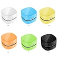 thumbnail image 3 of Naiovety Limpiador de escritorio Portátil Inteligente Polvo Bajo nivel de ruido Limpiadores de escritorio Hogar USB Suministros para el hogar Electrodomésticos Amarillo Recargable, 3 of 6