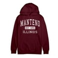 thumbnail image 1 of Manteno Illinois Classic Established Premium Cotton Hoodie, 1 of 1