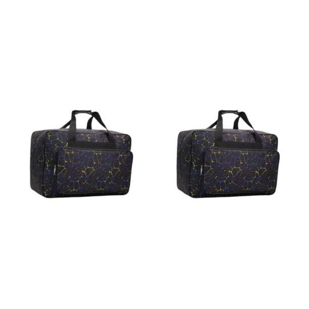 Matsuzay Bolsa de nailon para máquina de coser, creativa, para almacenamiento de kits de costura y herramientas de tejer, unisex Type2 NO2