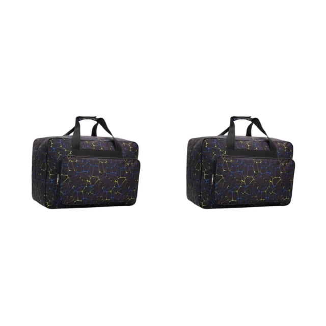 Matsuzay Bolsa de nailon para máquina de coser, creativa, para almacenamiento de kits de costura y herramientas de tejer, unisex Type2 NO2