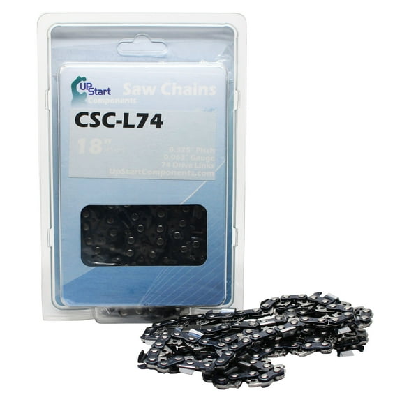 18" Semi Chisel Saw Chain for STIHL MS 360 Chainsaws - (18 inch, 0.325" Pitch, 0.063" Gauge, 74 Drive Links, CSC-L74) - UpStart Components