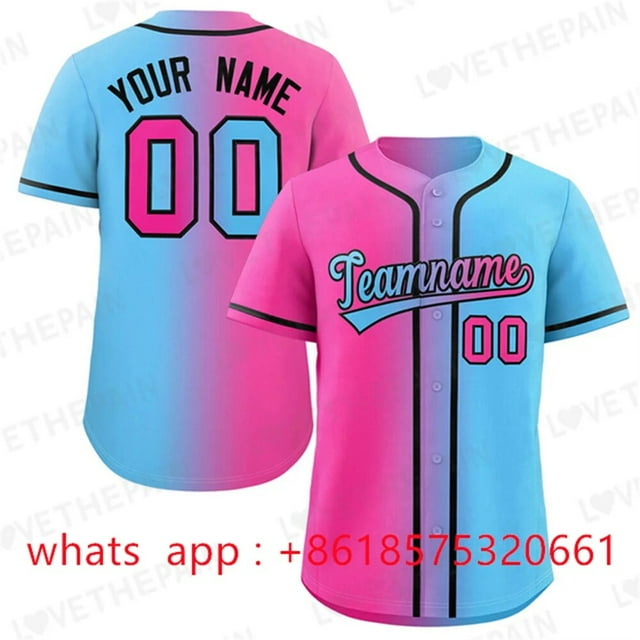 Custom Embroidered Baseball Shirt Baseball Jersey Stitched Team Name Number Sewing Logo Softball Game Sweatshirt for Men/Yout