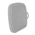 thumbnail image 4 of Reusable Fryer Liners Wave Grain Square Fryer Silicone Basket for Home Baking Camping Barbecuing Grey, 4 of 5