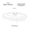thumbnail image 3 of Protector Cubre Colchón 100% Impermeable, Transpirable y Ligera Real Textil (King Size), 3 of 5
