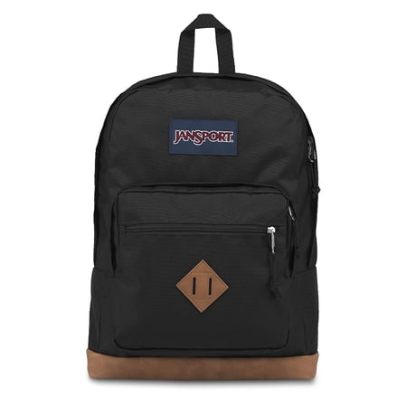 JanSport City View Backpack, 15 Inch Laptop Sleeve, Black