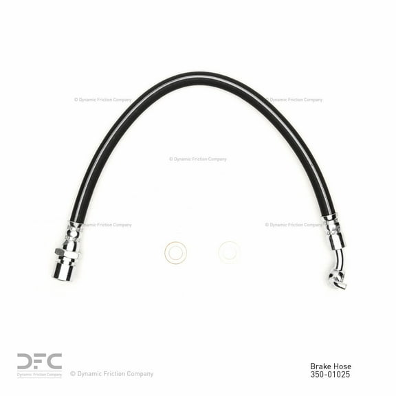 Rear Left Dynamic Friction Company Brake Line Hose 350-01025 For 2004-2006 Suzuki Verona
