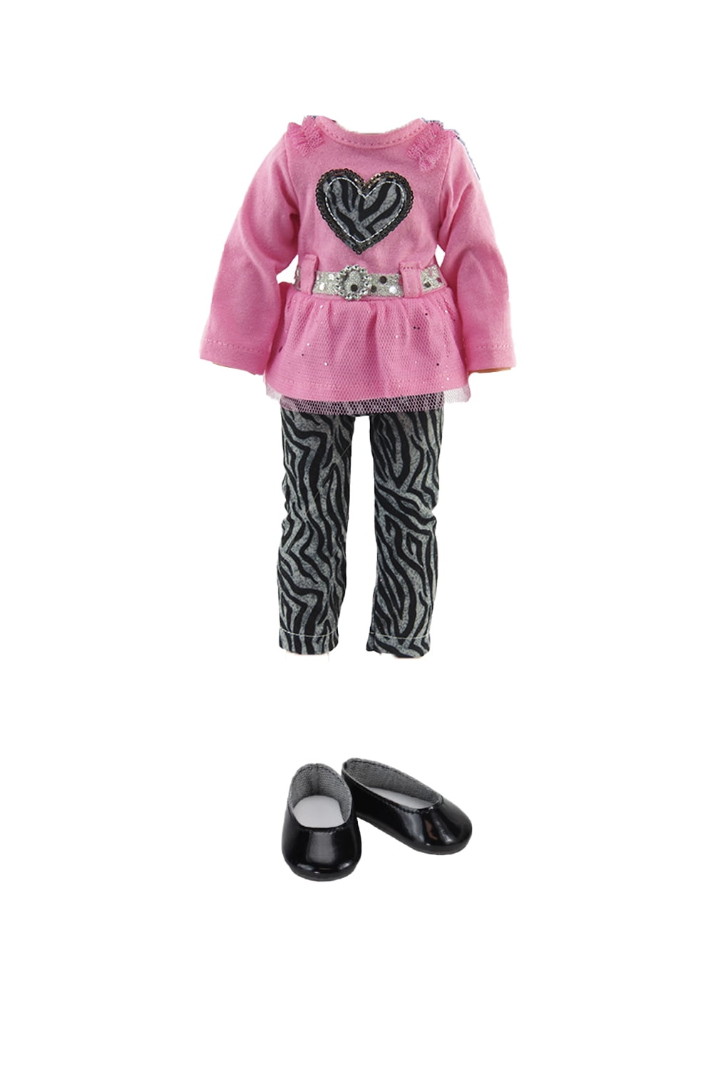 14.5in Doll Sapphire Blonde Hair Blue Eyes Three Outfits and Box Included | American Fashion World