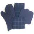 thumbnail image 2 of 8 Piece Kitchen Towel Set with Dish Cloths, Pot Holders, and Oven Mitt Bundle (Blue), 2 of 5