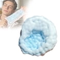 thumbnail image 2 of Blue Rubber Bead Ball Squishy Fidget, Crunchy Sensory Squeeze Ball, 2-Piece Viral Squishies Set, 1.6 In, 2 of 8
