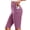 71#: 1 Pack, Velvet Pink, variant on Biker Yoga Shorts 12" Inseam with Pockets for Women,High Waisted Athletic Running Workout Gym Shorts