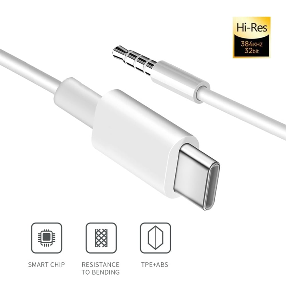 Sony and More UNBREAKcable USB C to 3.5 mm Jack Adapter Type C to 3.5mm Headphone Aux Digital Audio Earphone Adaptor for Samsung,Google Xiaomi