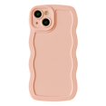 thumbnail image 1 of Funda de teléfono compatible con iPhone 13, silicona rosa, 1 of 6