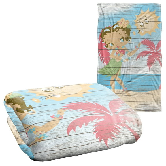Betty Boop Hula Boop Silky Touch Super Soft Throw Blanket 36" x 58"