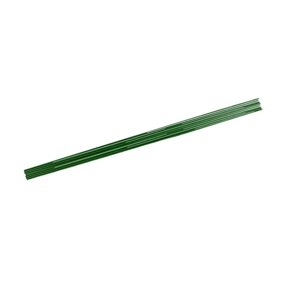 FUEENIRVA 100Pcs Green Crafting Floral Stem Wires for Floral Design and Giving Projects