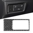 Carbon Fiber Car Headlight Switch Panel Cover Trim Fit for Mazda Cx5