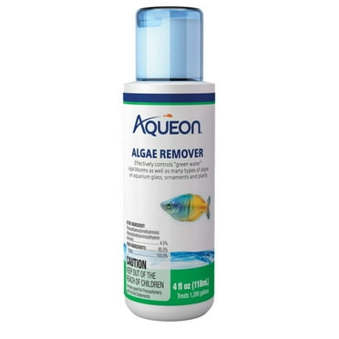 Aqueon Algae Remover Controls Green Water in Freshwater Aquariums - 4 oz