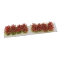 thumbnail image 3 of KLKCMS Miniature Flower Vegetation Groups Military Model Stage DIY Material Red, 3 of 9