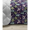 thumbnail image 3 of Tropic Down Alternative Comforter, Safari Jungle Wild JaguarsWalking in Rainforest Plants Monstera Exotic, Microfiber Quilt for All Season, 5 Sizes, Pale Earth Yellow Green, by Ambesonne, 3 of 3