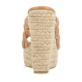 thumbnail image 3 of Journee Womens Cynthie Slip On Espadrille Wedge Sandals, 3 of 9