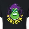 thumbnail image 3 of Disney Villains - Ursula - Juniors Cropped Cotton Blend T-Shirt, 3 of 5